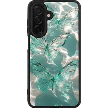 BG AKSESUAR Samsung Galaxy A56 Uyumlu Kelebek Tasarımlı Glossy Premium Kılıf