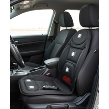 Buyx Sırt ve Bel Için Isıtmalı Masaj Minderi Çok Bölgeli Tasarım - BU002T-7HFI09