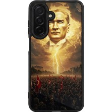 BG AKSESUAR Samsung Galaxy A36 Uyumlu Mustafa Kemal Ataturk Tasarımlı Glossy Premium Kılıf