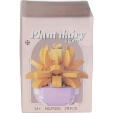 Just Cheap Store P1250 Simülasyon Çiçek Serisi 311 Parça Block Oyuncak