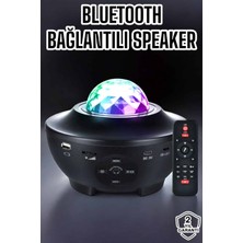 Buyx Yıldızlı Gökyüzü Projektörü Uzaktan Kumandalı Çocuklara Özel Şarjlı - BU002T-7GEWW3