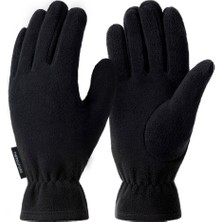 Thermoform Polar Eldiven Siyah Renkli Outdoor Kullanım İçin L - XL Beden Özellikli