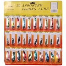 Savage 30'lu Olta Kaşığı Seti - Alabalık/Turna/Levrek - (SNK10-548)