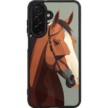 Samsung Galaxy A36 Uyumlu At Horse Tasarımlı Glossy Premium Kılıf