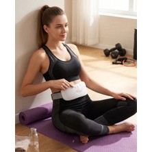 Buyx USB Şarjlı Kızılötesi Isıtmalı Titreşimli Kadın Bel ve Karın Masaj Kemeri  - BU002T-7HF0I