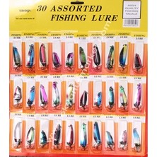 Savage 30'lu Olta Kaşığı Seti - Alabalık/Turna/Levrek - (SNK01-517)