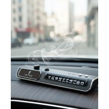 Buyx Araç Ön Cam Nemlendirici Telefon Numarası Gösterme Aparatı LED Işıklı - BU002T-7HFBP7