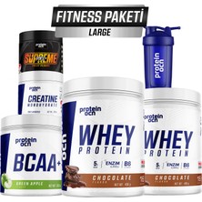 Proteinocean Fıtness Paketi Large - Çikolata Yeşil Elma