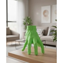 Buyx 3D Yeşil El Dekoratif Heykel 27X22 cm Büyük Boy Modern Tasarım - BU002T-7HESH5