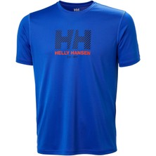 Helly Hansen Helly Hansen Hh Tech Graphıc T-Shırt 2.0 Erkek Mavi Tshirt HHA.49574-HHA.472