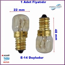 Çınaroğlu Ticaret Arçelik 8315 B Fırın Ampülü 300° Gün Işığı 15 W 220-240 V