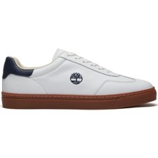 Timberland Lisbon Essential Low Lace Up Sneaker Erkek Beyaz Spor Ayakkabı TB0A2PE5AFV1