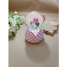 Takvimistan Çerçeveli Orjinal Takvim Yaprağı ve Müzikli Işıklı Orta Boy Kar Küresi