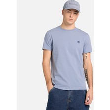 Timberland Dunstan River Short Sleeve Tee Erkek Mavi Tshirt TB0A2BPRB881