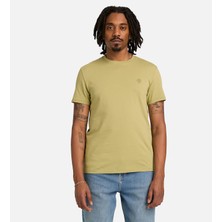 Timberland Dunstan River Short Sleeve Tee Erkek Bej Tshirt TB0A2BPRBQ01