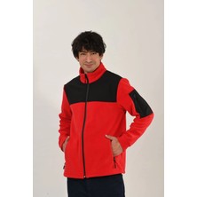 Etifa Tekstil Polar Ceket 280 gr Antipilling Sıcak Tutan Dayanıklı Erkek Outdoor  Kırmızı