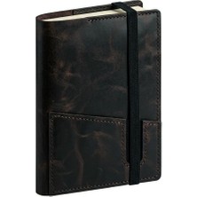 Bilikolik Hakiki Deri El Yapımı A5 Defter ve Ajanda Kılıfı & Organizer - Cep Telefonu ve Kalem Tutuculu - Defter ve Kurşun Kalem Hediyeli
