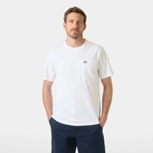 Helly Hansen Helly Hansen Hudson T-Shirt Erkek Beyaz Tshirt HHA.54530-HHA.001