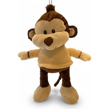AyrStore Buğz PL62881 45 cm Sevimli Peluş Maymun-Hly