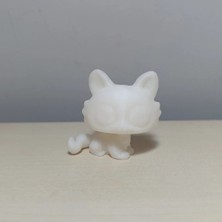 EBS 3D Crouching Cat (Oturan Kedi) Miniş 3D Baskı | Sevimli Miniş Figür Oyuncak