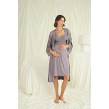 Aria's Closet Arias Closet Dantelli Hamile Lohusa Sabahlık Takımı