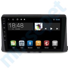 Maygo Myg-4/64 Serisi Citroen Berlingo Peugeout Partner 2019-2024 Model Uyumlu 4 GB Ram 64 GB Hafıza  Carplay Android Auto Destekli Multimedya Navigasyonlu Navigasyonlu Platinium Series