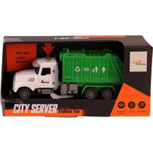 AyrStore Buğz C-007A Pilli Işıklı Çöp Arabası