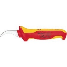Knipex 98 53 13 180MM Izoleli Kablo Sıyırma Bıçağı Vde