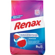 1 Adet Renax Renkliler Için Yenileyici & Renk Koruma Etkili Deterjan 8kg