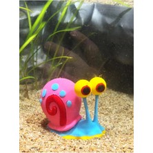 Salyangoz Gary Figür Kum Dolgulu Akvaryum Dekoru