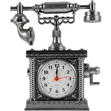 Moresun Buğz N8808B Telefon Şeklinde Çalar Saat Gümüş - Buğz