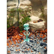 Squidward Figür Akvaryum Dekoru