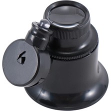 Moresun Buğz 20X Büyütmeli,saat,takı Onarım Için Cam Lensli Optik Işıklı Göz BÜYÜTEÇMG13B9A - Buğz