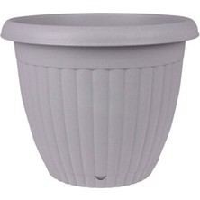 3 Adet Della Lale Yuvarlak Saksı No 8 28 L