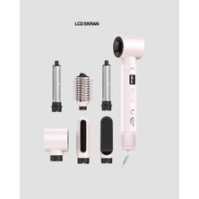 Moresun Buğz Çok Fonksiyonlu 6 Başlıklı Saç Kurutma ve Şekillendirme Seti - Buğz