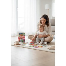 BURADABULDUN Bebeğimin Ilk Zeka Kartları Seti - 6-12 Ay Bebek Gelişim Kartları