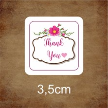 Butik Thank You 20- Yapışkanlı Etiket Stickers- 70 ADET