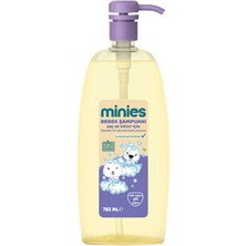 6 Adet Minies Bebek Saç ve Vücut Şampuanı 750 ml