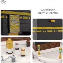 Hey Gidi Gift Mekke Kâbe  3D Yapım Seti - Eğitici Oyuncak ve Dekoratif Hediye -Bricks Blok Set (446 Pcs)