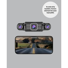 Moresun Buğz 1080P 4 Kanallı Araç Kamerası Gps + Wifi + G Sensör Destekli - Buğz