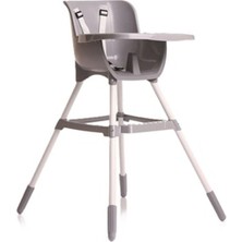 By Double 2 Adet Baby Baressi Mama Sandalyesi Gri