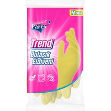 4 Adet Parex Trend Bulaşık Eldiveni M