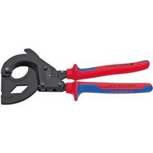Knipex 95 32 320MM Cırcır Mekanizmalı Kablo Makası