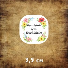 Butik Teşekkürler 22 - Yapışkanlı Etiket Stickers-96 Adet