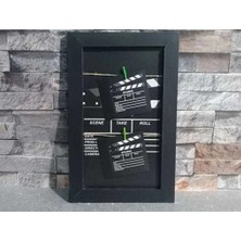 Moresun Buğz Klaket Tasarımlı Ipli ve Mandallı Fotoğraf Çerçevesi No: 1