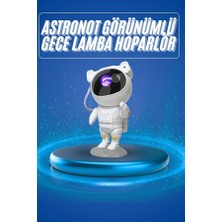 Moresun Buğz Projeksiyon Astronot Lamba Speaker Sevimli Astronot Bluetooth Hoparlör - Buğz