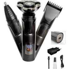 Moresun Buğz Yüksek Performanslı 3 Başlıklı Profesyonel Şarjlı Islak ve Kuru Kullanıma Uygun - Buğz