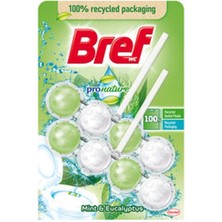 4 Adet Bref Pronature Wc Blok Nane 2 x 50 G