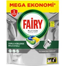 1 Adet Fairy Platinum Limon Kokulu 72'li 1.073 G