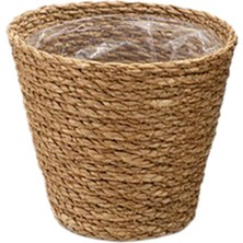 5 Adet Nk Hasır Saksı Büyük 17.5 cm